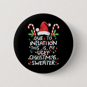 Aufgrund der Inflation Ugge Weihnachts Sweater Hol Button