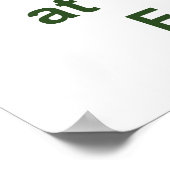 Aufgrund des verringerten Luftdrucks - Nahrungswir Poster (Ecke)