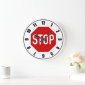 AUFHALTEN GROßE WANDUHR (Zuhause)