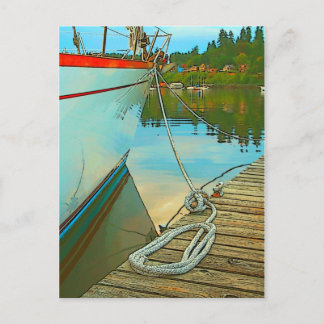 aufhängen postkarte