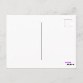 "Aufheben" Anführungskarte lange Version Postkarte (Rückseite)