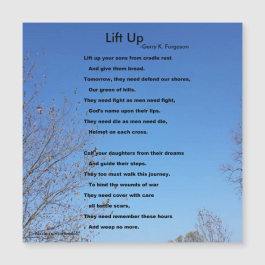 AUFHEBEN DER MAGNETKARTE (Vorderseite)