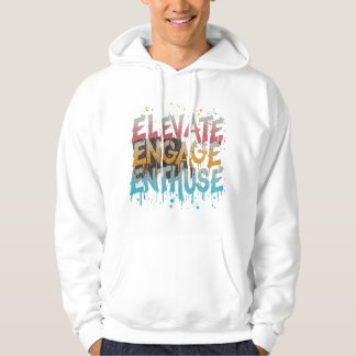 Aufheben, einbinden, enthüllen hoodie