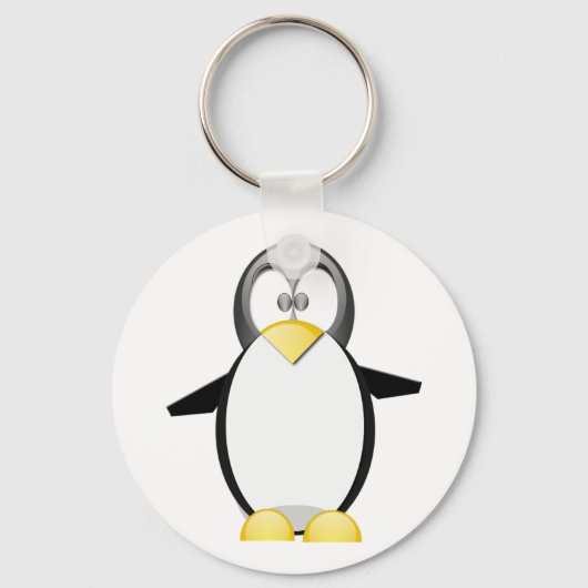 Aufheben eines Penquins Schlüsselanhänger (Vorderseite)