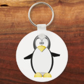 Aufheben eines Penquins Schlüsselanhänger (Vorderseite)