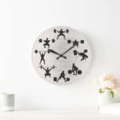 Aufheben Große Wanduhr (Zuhause)