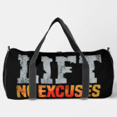 AUFHEBEN KEINE AUSDRÜCKE GYM WORKOUT DUFFLE BAG (Vorderseite)