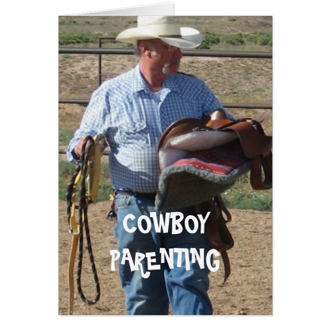 Aufheben nach Kindern - CowboyParenting (Vorne)