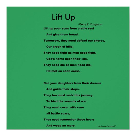 AUFHEBEN POSTER (Vorderseite)