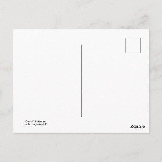 AUFHEBEN POSTKARTE (Rückseite)