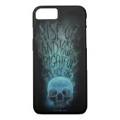 "Aufheben" - Skull & Rauch Graphic Case-Mate iPhone Hülle (Rückseite)