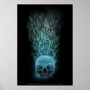 "Aufheben" - Skull & Rauch Graphic Poster