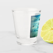 Aufhebung der Luftwaffe der Vereinten Staaten Schnapsglas (Links)