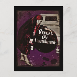 Aufhebung der Prohibition Postkarte