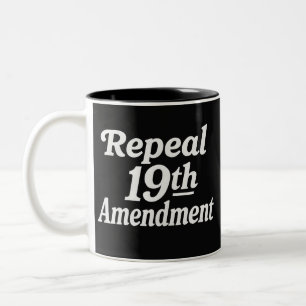 Aufhebung des 19. Zusatzartikels Zweifarbige Tasse