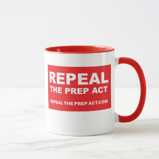 Aufhebung des PREP Act - Zwei-Tone-Tasse Tasse