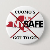Aufhebung NY SICHERES TAT cuomo Button (Vorderseite)