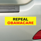 Aufhebung Obamacare Autoaufkleber (Auf Auto)