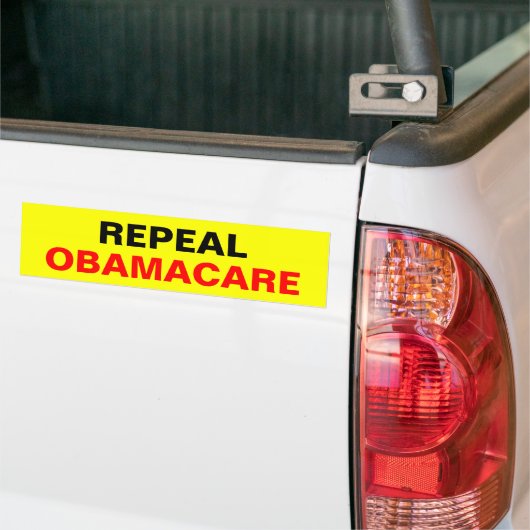 Aufhebung Obamacare Autoaufkleber (Auf Lkw)