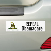 Aufhebung Obamacare Autoaufkleber (Auf Auto)
