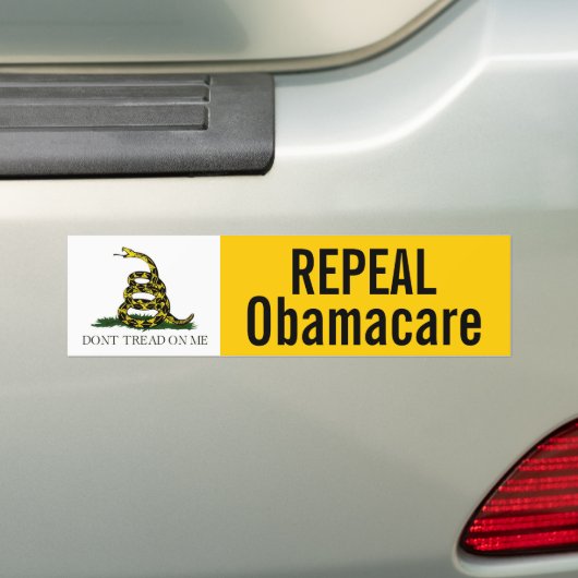 Aufhebung Obamacare Autoaufkleber (Auf Auto)