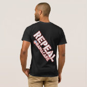 Aufhebung ObamaCare T-Shirt (Schwarz voll)