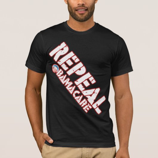Aufhebung ObamaCare T-Shirt (Vorderseite)