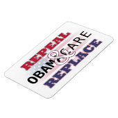 Aufhebung und Ersetzen von Obamacare Magnet (Linke Seite)