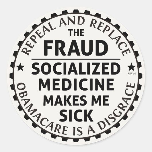 Aufhebung und Ersetzung Runder Aufkleber (Vorderseite)