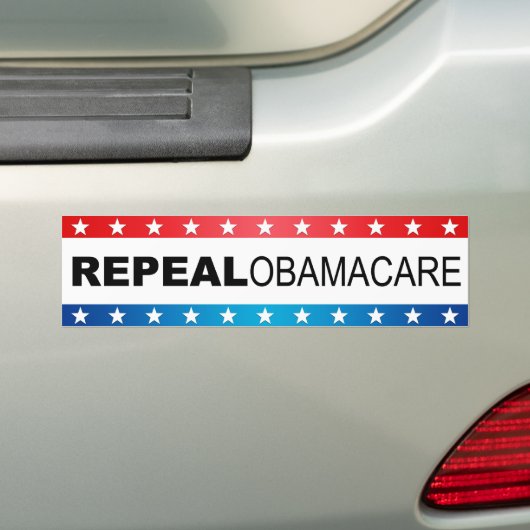 Aufhebung von Obamacare Autoaufkleber (Auf Auto)