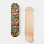 AUFHOLEN SKATEBOARD (Vorderseite)
