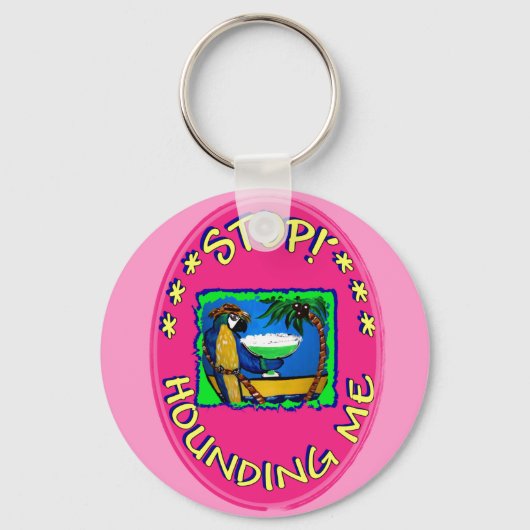 AUFHÖREN SCHLÜSSELANHÄNGER (Vorderseite)