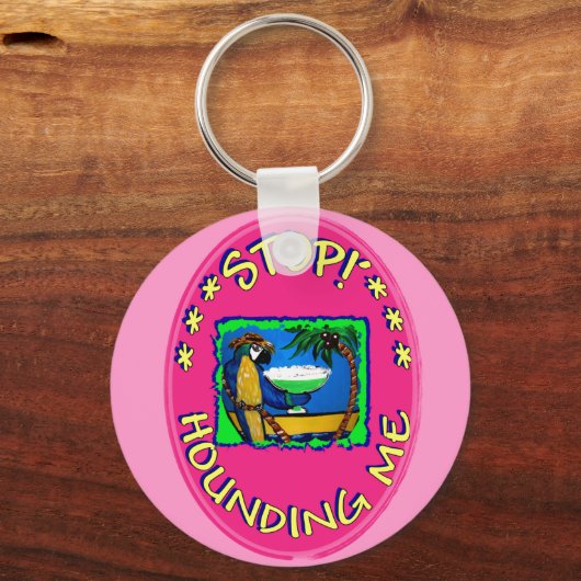 AUFHÖREN SCHLÜSSELANHÄNGER (Vorderseite)