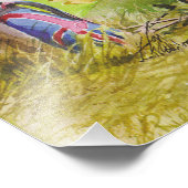 aufhören zu weinen fotodruck (Ecke)