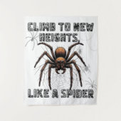 Aufklappen auf das Tapestry mit neuen Höhen Wandteppich (Vorderseite)