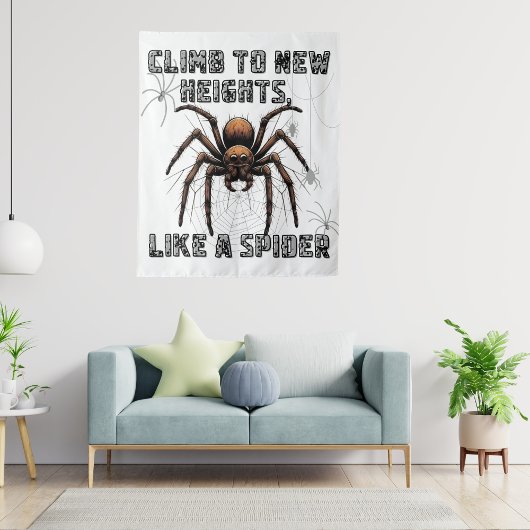 Aufklappen auf das Tapestry mit neuen Höhen Wandteppich