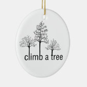 Aufklappen eines Baumdesigns Keramik Ornament (Rechts)