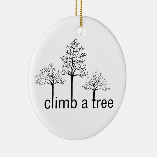 Aufklappen eines Baumdesigns Keramik Ornament (Rechts)