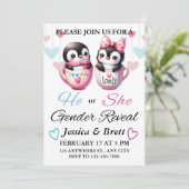 Aufklärung der Geschlechter, Personalisierte Einla Einladung (Stehend Vorderseite)