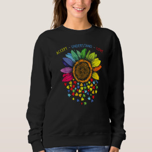 Aufklärung über Autismus Liebe verstehen Sweatshirt