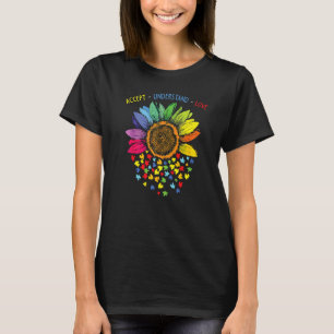 Aufklärung über Autismus Liebe verstehen T-Shirt