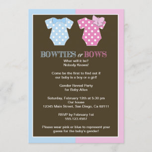 Aufklärung über das Geschlecht der Männer oder Fra Einladung