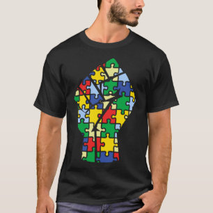 Aufklärung über die "Resist Fist Autism" 2 T-Shirt