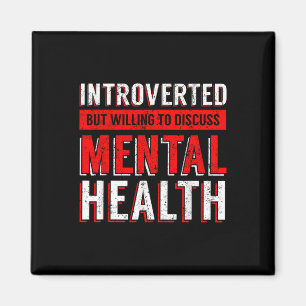 Aufklärung über psychische Gesundheit Depression  Magnet