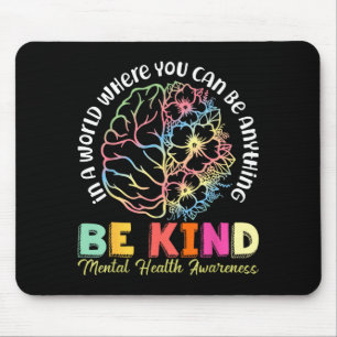 Aufklärung über psychische Gesundheit, Prävention  Mousepad