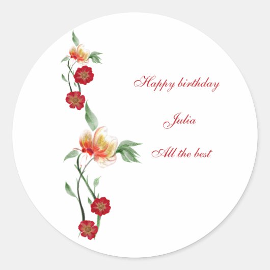 Aufkleber (Vorderseite)