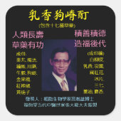 Aufkleber (Vorderseite)