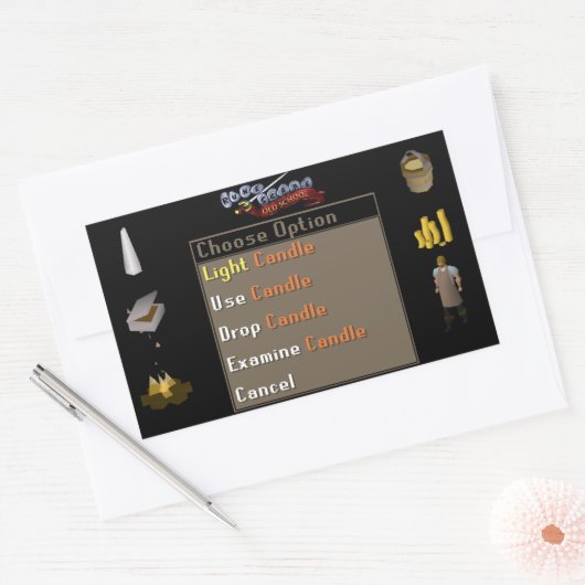 Aufkleber (Umschlag)