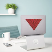 Aufkleber (Laptop auf Schreibtisch)