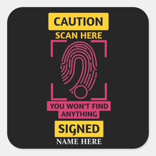 Aufkleber (Vorderseite)